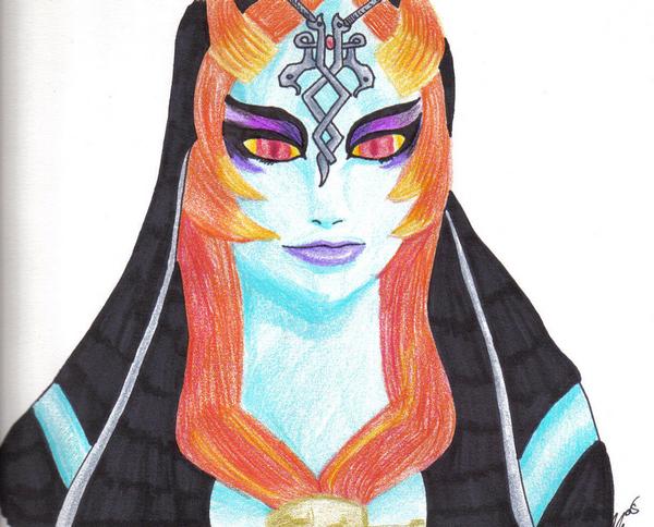 True Midna Form. by the_emo_artist