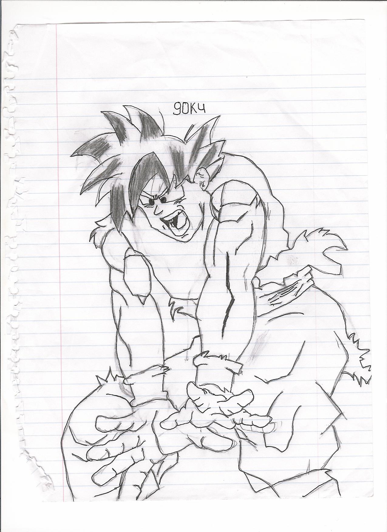 goku!! by the_red_wire