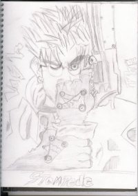 a pic of vash (first one) by the_red_wire