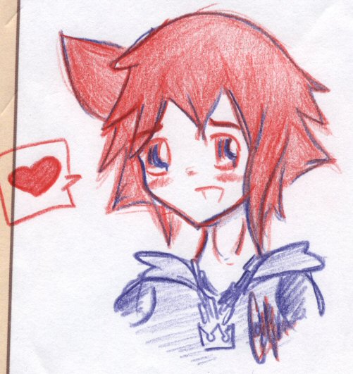 red and violet Sora by theamazingladyshoe