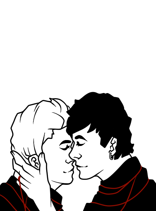 Red String of Fate by theartsykoala