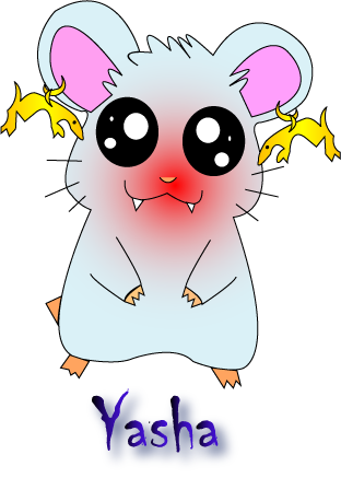Me as a Hamtaro hamster by thecompleteanimorph