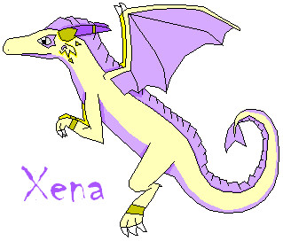 Xena, my adopted Dawn dragon by thecompleteanimorph