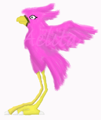 Aelita as a DRAGONBIRDY. by thecompleteanimorph