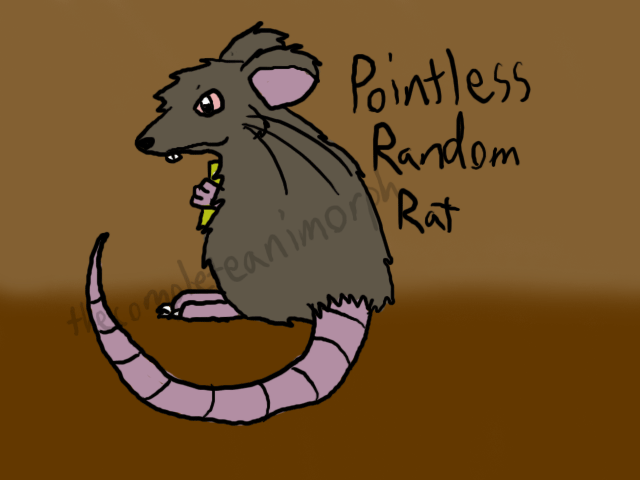 Pointless rat by thecompleteanimorph
