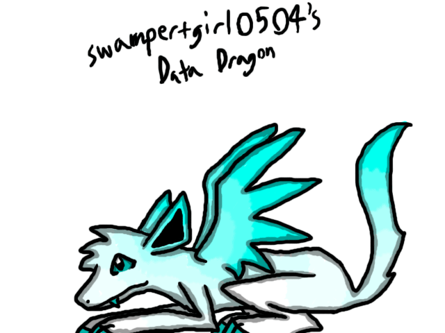 swampertgirl0504's Data dragon by thecompleteanimorph