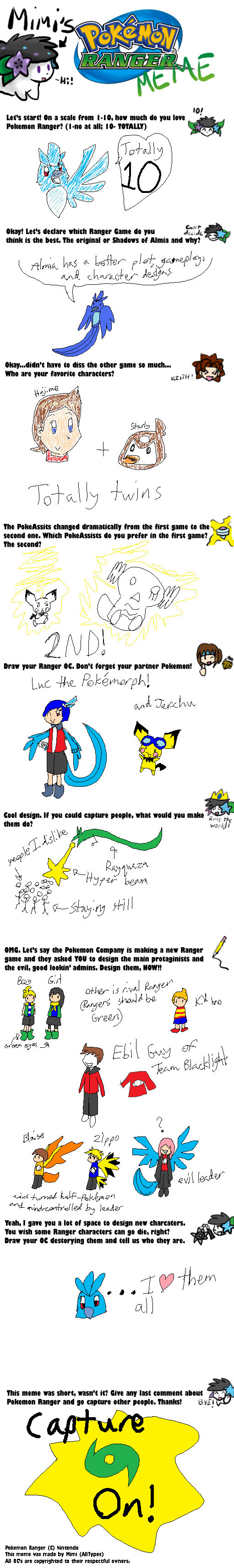 Pokemon Ranger Meme by thecompleteanimorph