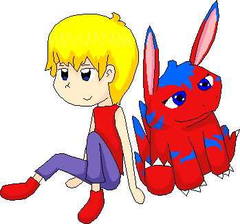 Benji and Elecmon by thecompleteanimorph