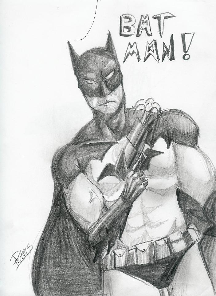 BATMAN! by thedudedisturbed
