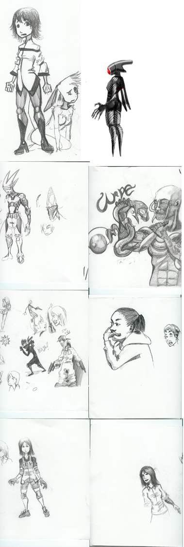 sketches plus by thedudedisturbed