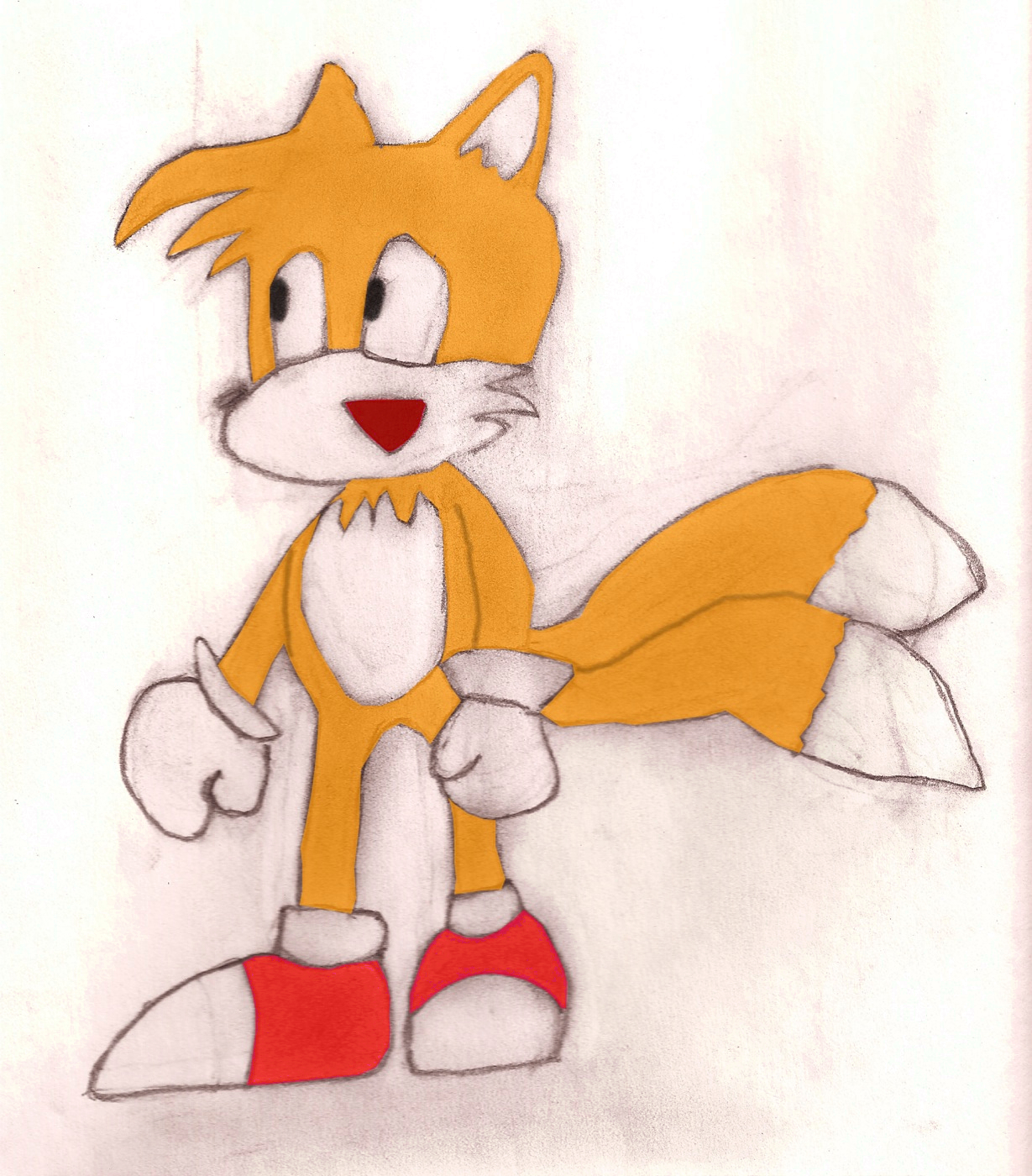 My first Tails (colored) by thedudewhodonttalk18