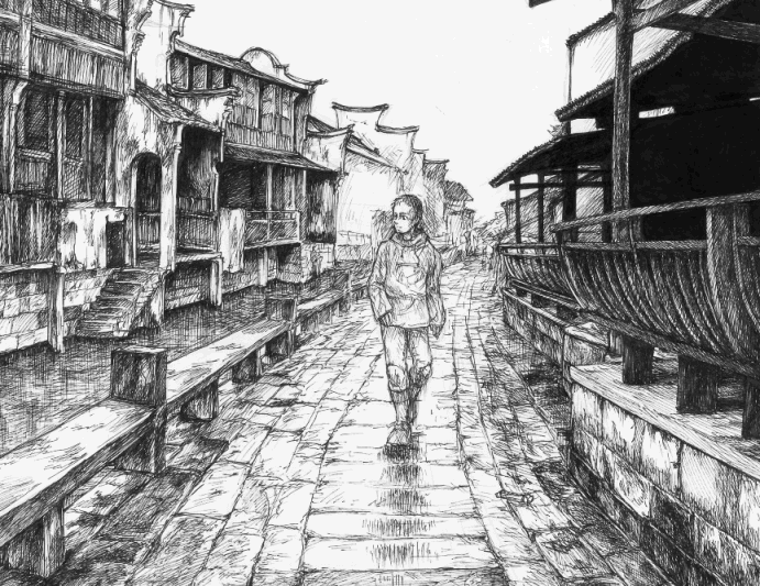 Tetsuo - Streets of China and Stone by thekeet