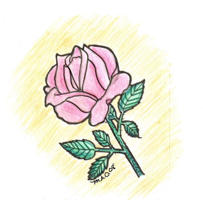 Birthday Rose by themetalmonkey