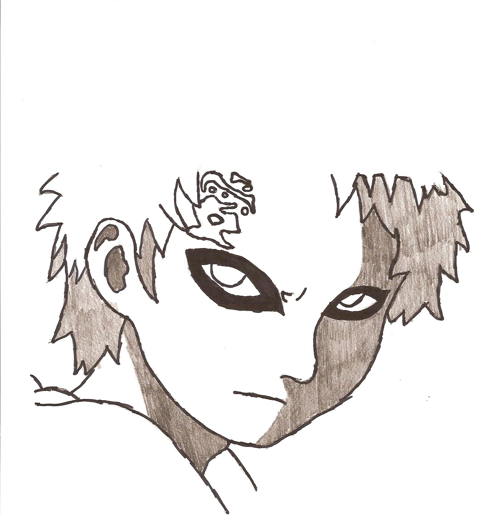 gaara-inked by thestalosj_the_fire_starter