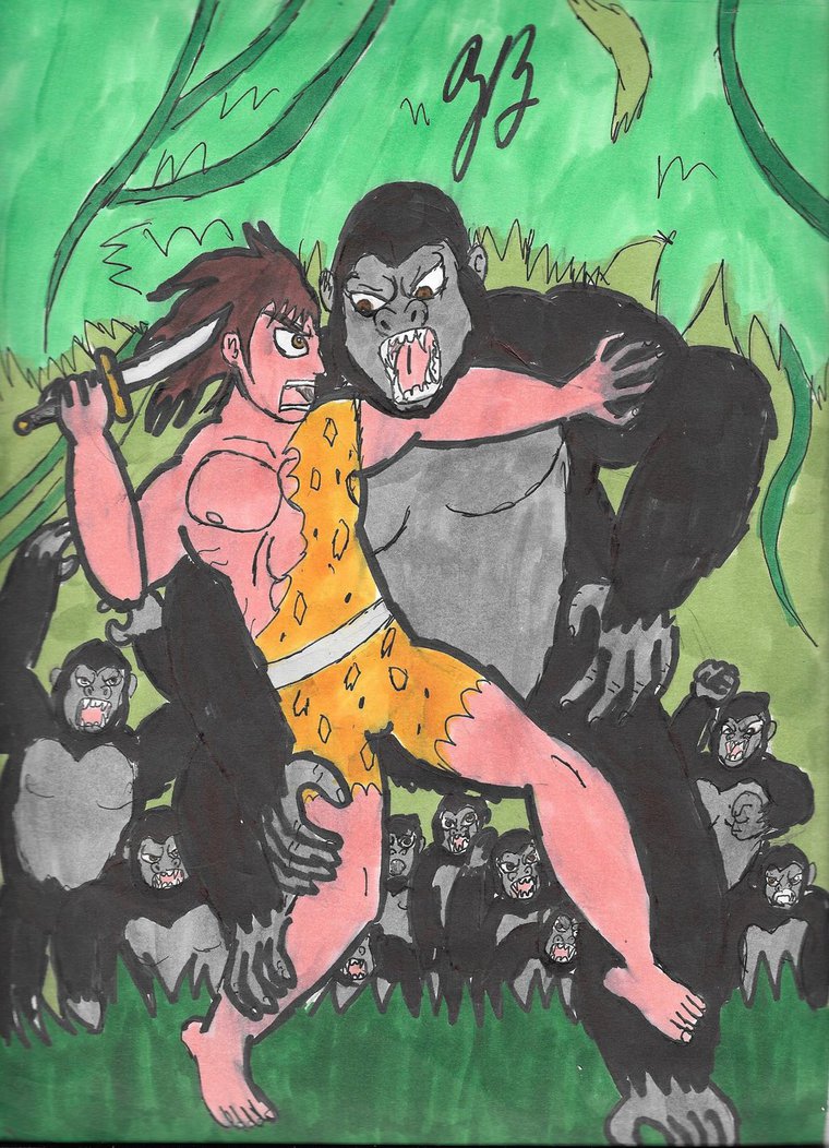 Tarzan of the Apes by thezackburg