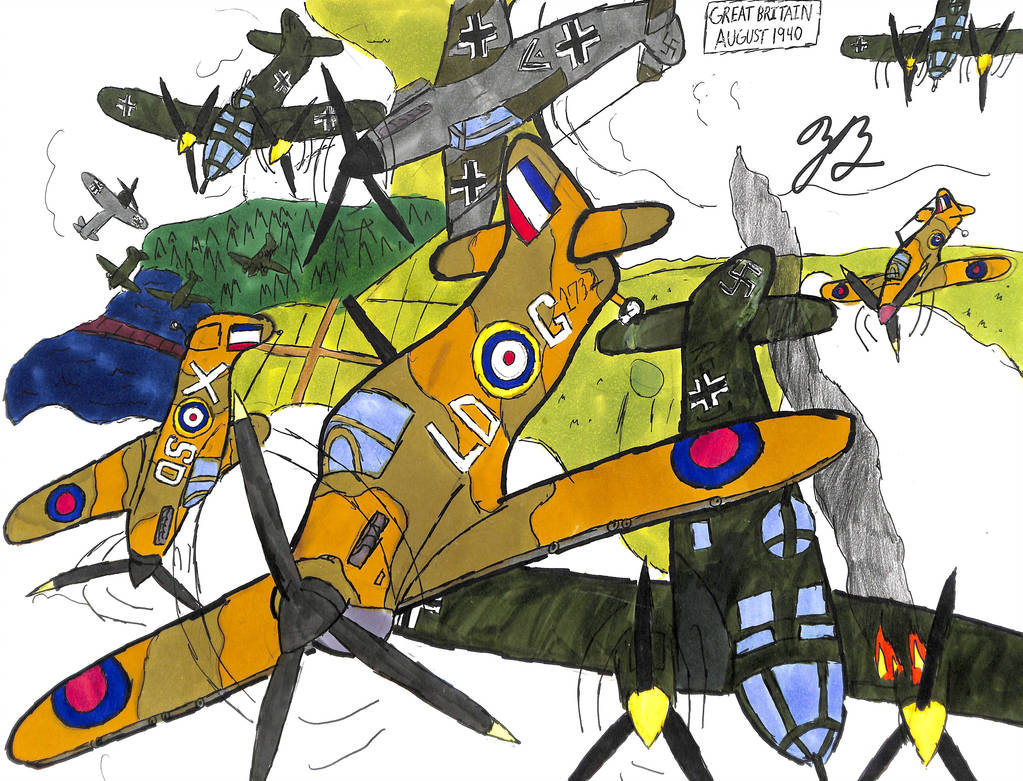 Battle Over Britain by thezackburg