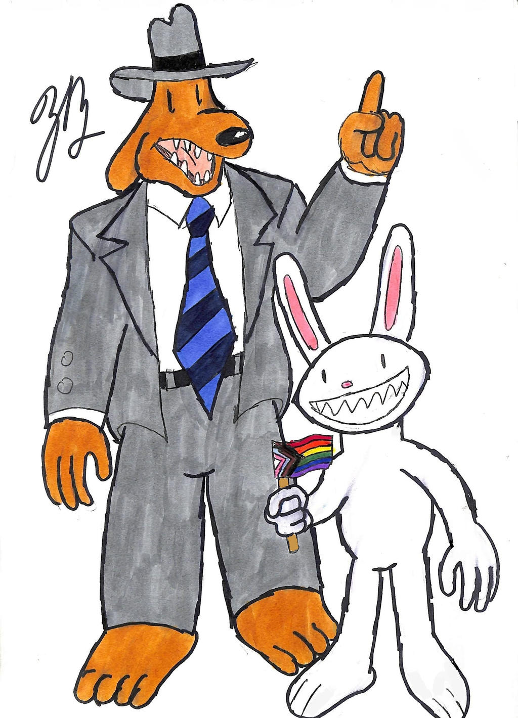 Sam and Max: Freelance Police by thezackburg