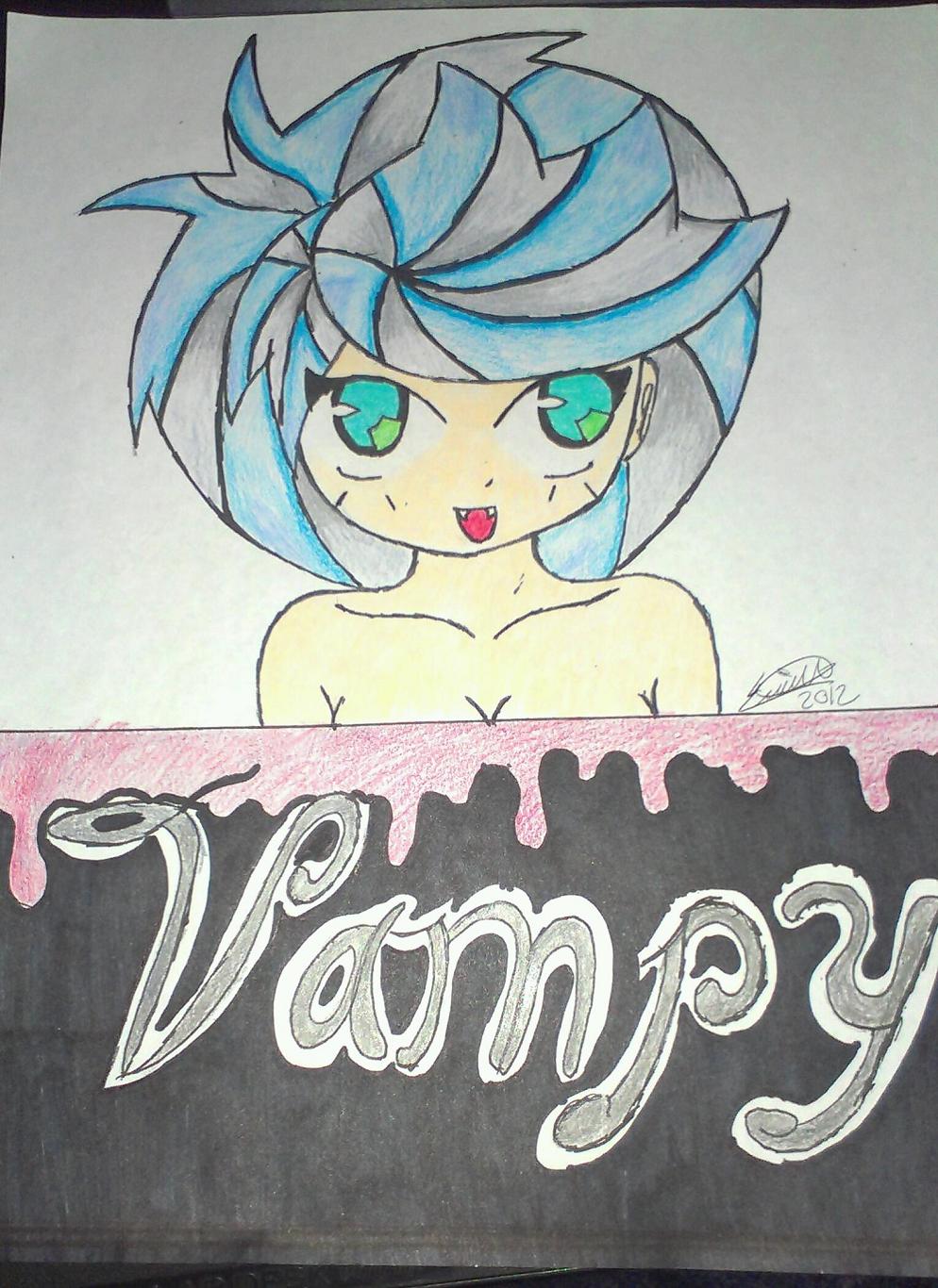 vampy colored by girlfriend by thingy
