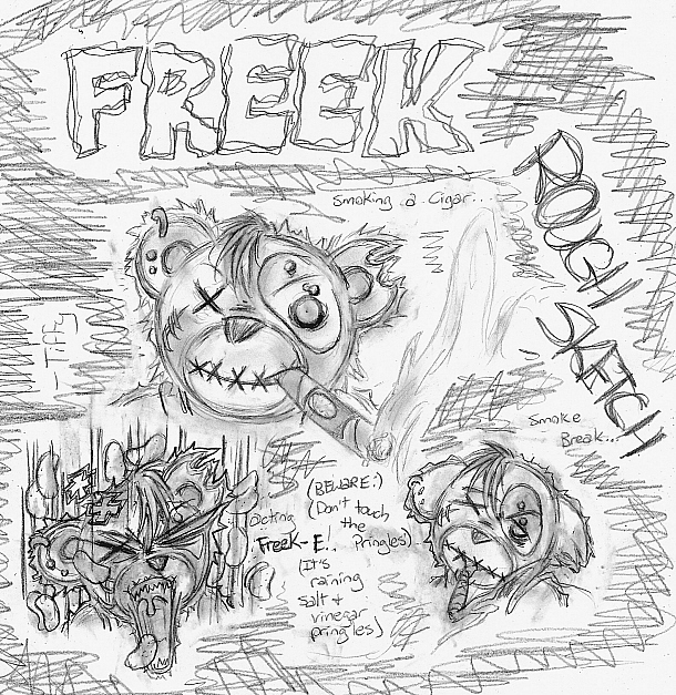 Freek (The Twisted Dead Teddy Bear) by thomast67