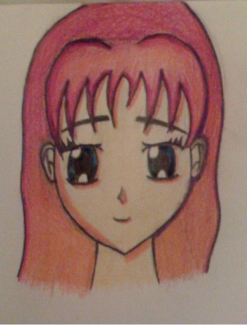 My first Manga drawing by thorpey