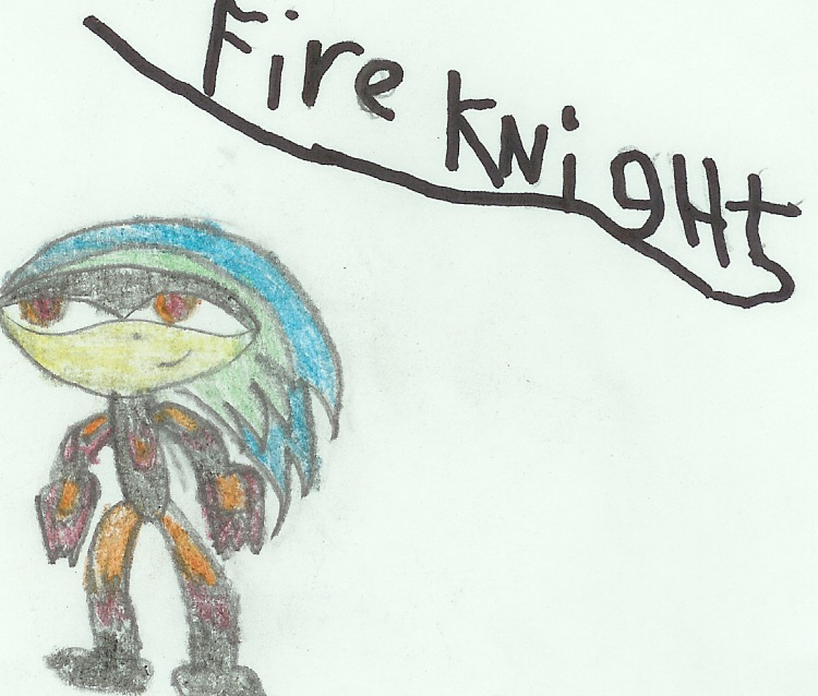 Fire Knight by thunderadvance2