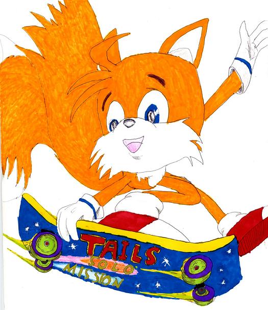 (Old) Tails  cover picture idea! ;D by thunderhead