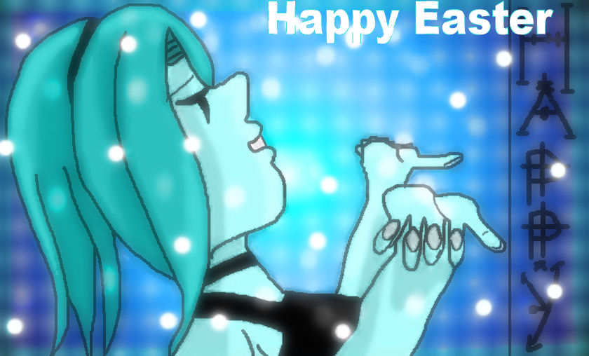 Happy Easter Kratosgirl14 by tifa