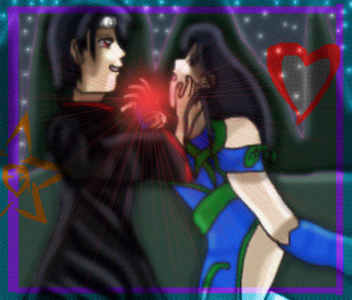 For:Lynxie  The Light And The Dark by tifa
