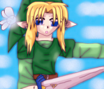Link From Zelda For: Sakura01 by tifa