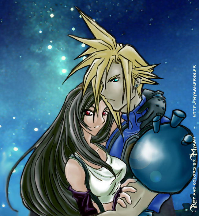 cloud and tifa by tiffa_is_hot