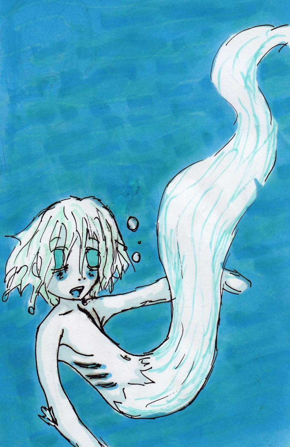 Aqua boy by titilily