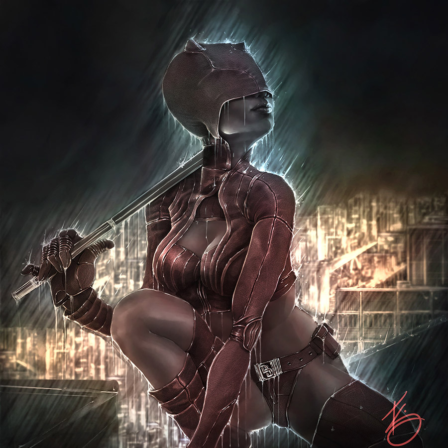 Ms. Daredevil by tking0517