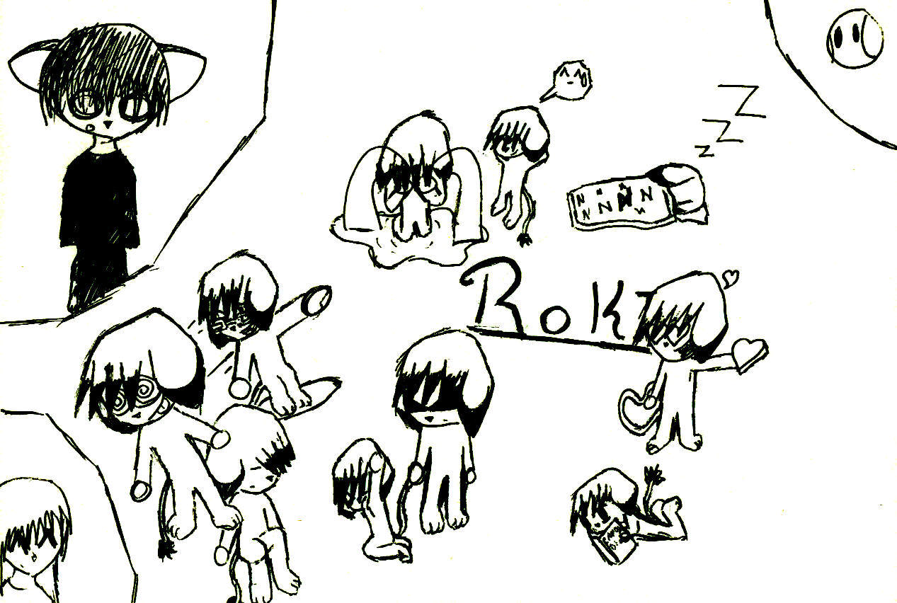 10 little roki's! by tonycat