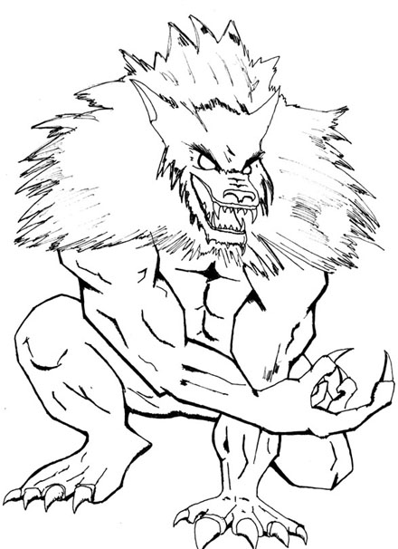 Buff Werewolf by trackfiend