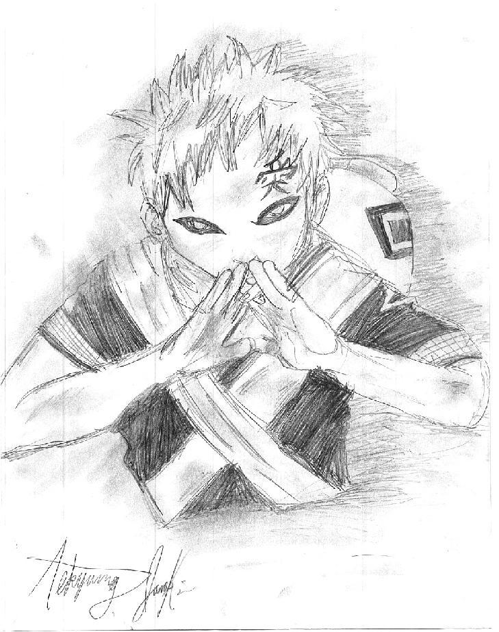 Gaara of the Sand by transparent