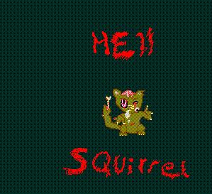 hell squirrel by trinket