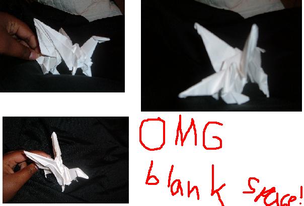Origami Pegasus (original) by tripletrouble3
