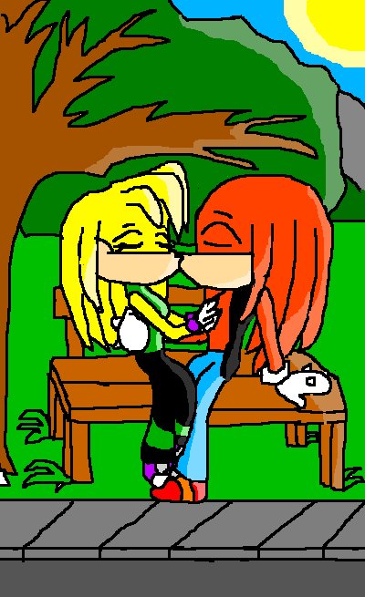 Kiss(Trixi & Knuckles) by trixi23