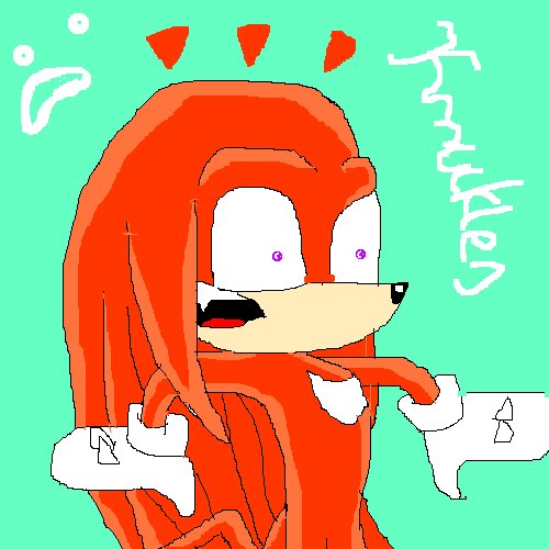 Scared Knuckles by trixi23