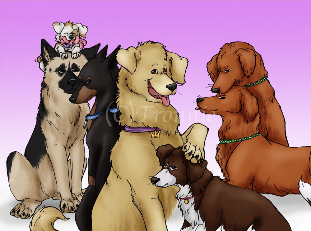 Ouran Dogs by tronnie