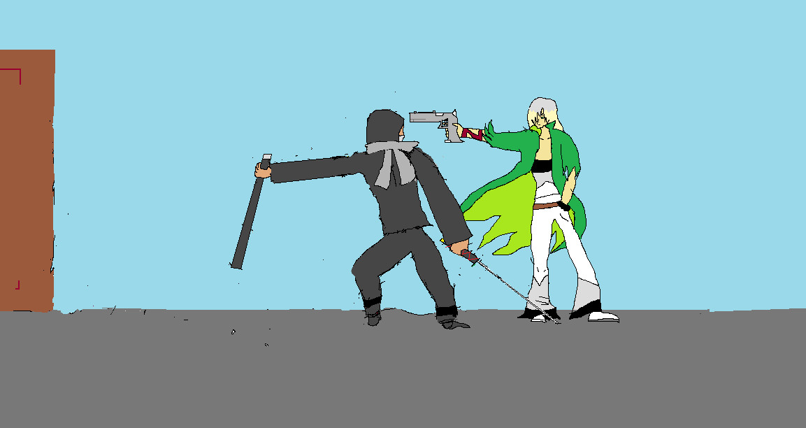 Sylis vs. Ninja by truegamer
