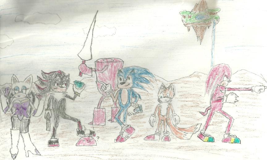 Sonic Heroes (color) by truegamer