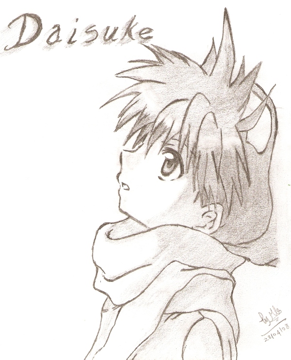 Daisuke sketch by turquoise6713