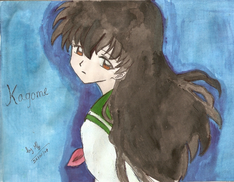 Kagome wallpaper by turquoise6713
