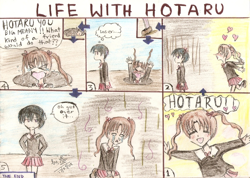 Life with Hotaru by turquoise6713