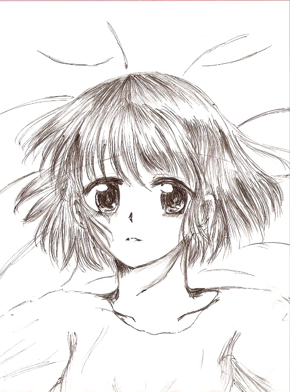Riku (pen sketch) by turquoise6713