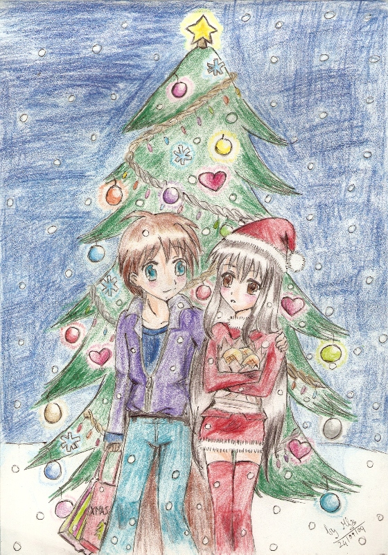 Merry Xmas! (Shana X Yuji) by turquoise6713