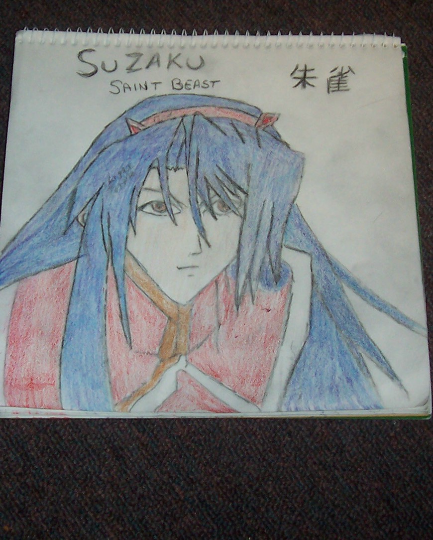 Suzaku (Saint Beast) by twilightofdespair