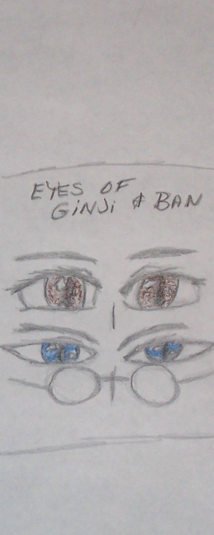 Ginji's and Ban's Eyes by twilightofdespair