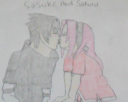 Sasuke & Sakura (request by killagamelord) by twilightofdespair